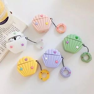 🧜‍♀️Seashell Silicone AirPods 1&2 case 🐚no offer